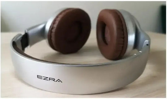Ezra BW14 Kabellos / Kabelgebunden Am Ohr Kopfhörer mit 10 Stunden Betriebszeit Silber
