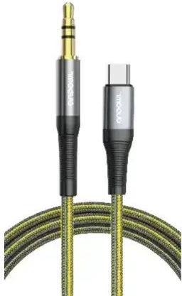Andowl Q-yp60 USB 2.0 Cable USB-C Male - 3.5mm Silver 1m