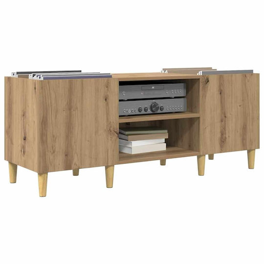 vidaXL Hi-Fi Furniture Brown 38x121x48cm