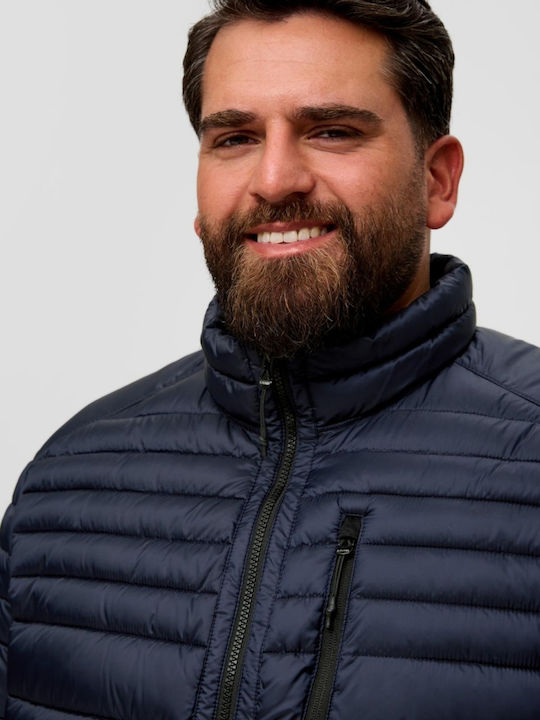 Μπουφάν Puffer Navy Blue
