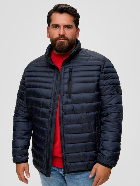 Μπουφάν Puffer Navy Blue