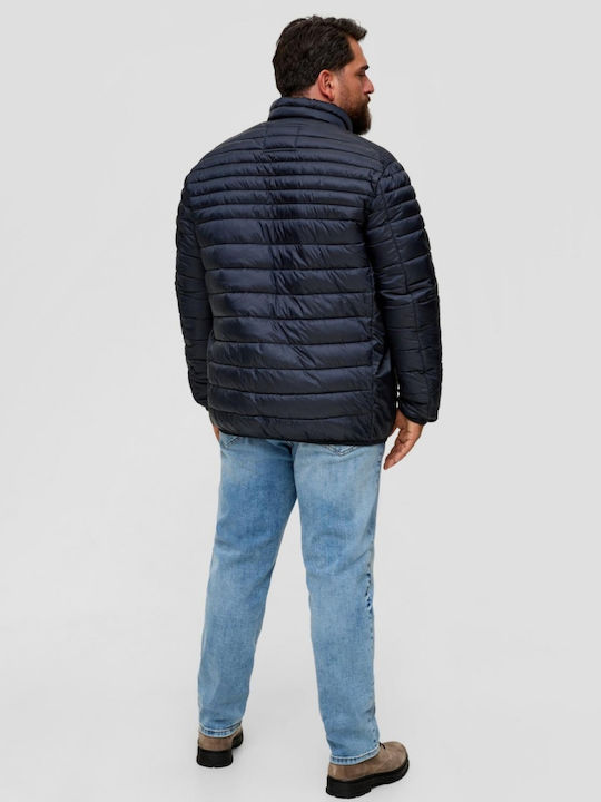 Μπουφάν Puffer Navy Blue