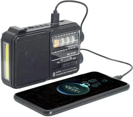 Cmik MK-153BT Mini Radio Battery with USB Black