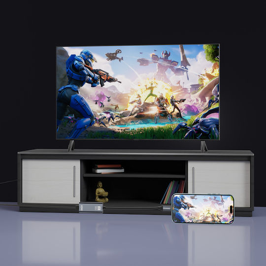 Wozinsky Конвертор USB-C женски към HDMI женски Черен 1бр WACH-01