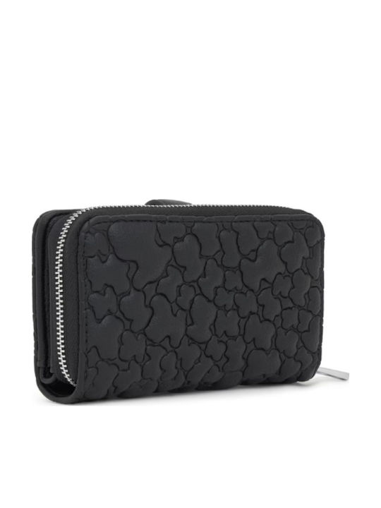Billetera M Leather Women's Wallet Classic Black