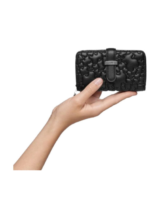 Billetera M Leather Women's Wallet Classic Black