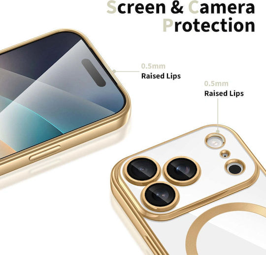 Tech-Protect Magflex Back Cover Silicon Transparent (iPhone 17 Pro MaxRealme 7 Pro)