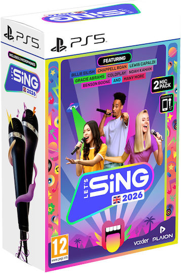 Let's Sing 2026 [+2 Mic] PS5 Game