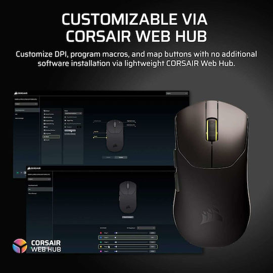 Corsair Sabre V2 Pro Ultralight Wireless Gaming Mouse 33000 DPI White