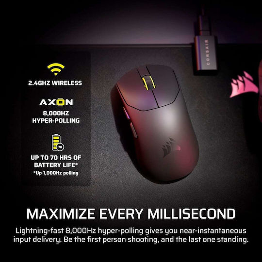Corsair Sabre V2 Pro Ultralight Wireless Gaming Mouse 33000 DPI White