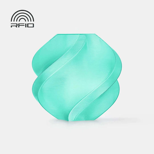 Bambu Lab PETG 3D Принтер Филамент 1.75мм Тюркоазен 1кг 1бр Пълнител