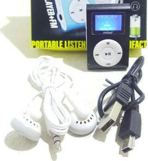 Andowl Q-A208 MP3 Player (8GB) με Οθόνη LCD Μαύρο