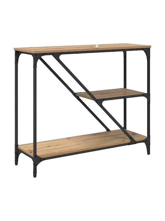 Consolă Artisan Oak L88.5xL30xH75buc