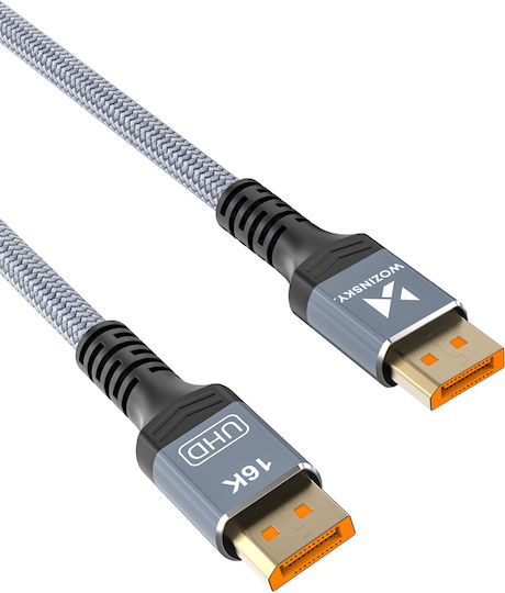 Wozinsky Kabel DisplayPort-Stecker - 3m Schwarz