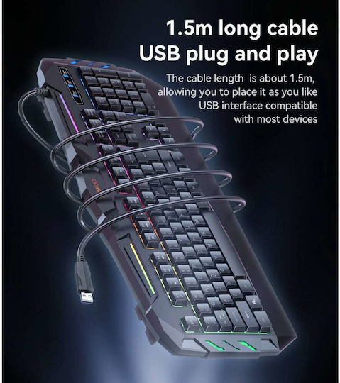 Yesido KB21 Gaming Mechanische Tastatur mit RGB-Beleuchtung (Englisch US)