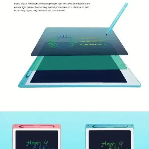 LCD Ηλεκτρονικό Σημειωματάριο 16" Ροζ