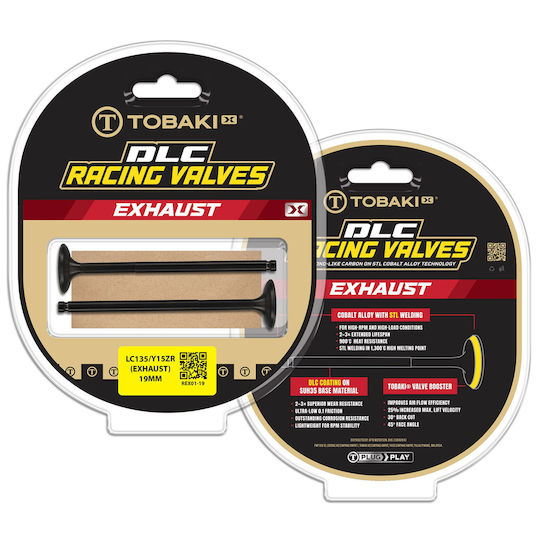 Tobaki Βαλβίδα Εξαγωγής Μοτοσυκλέτας Yamaha Crypton-X 135