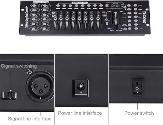 Lighting Console With 192 Control Channels