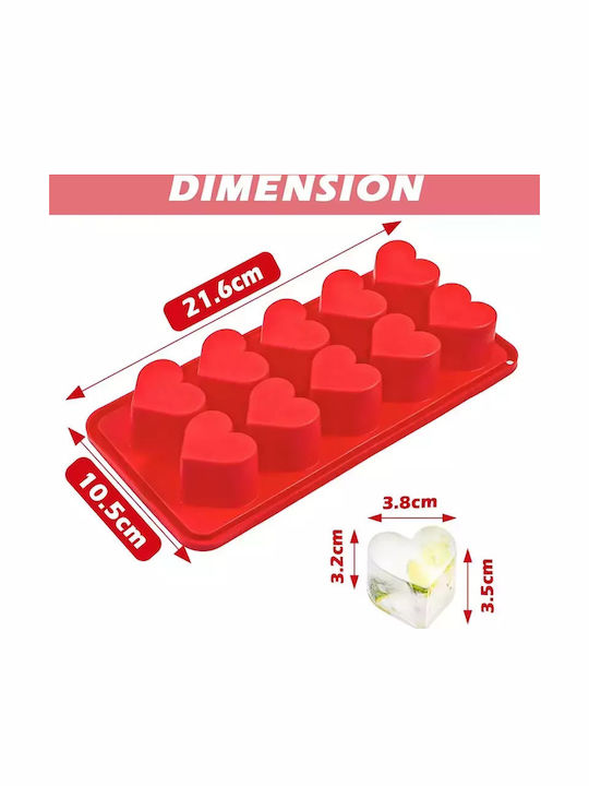 Pandaboo Silicone 10 Cups Baking Pan 21.5x10.5x3.5cm