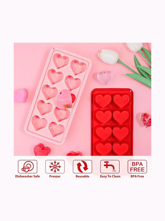 Pandaboo Silicone 10 Cups Baking Pan 21.5x10.5x3.5cm