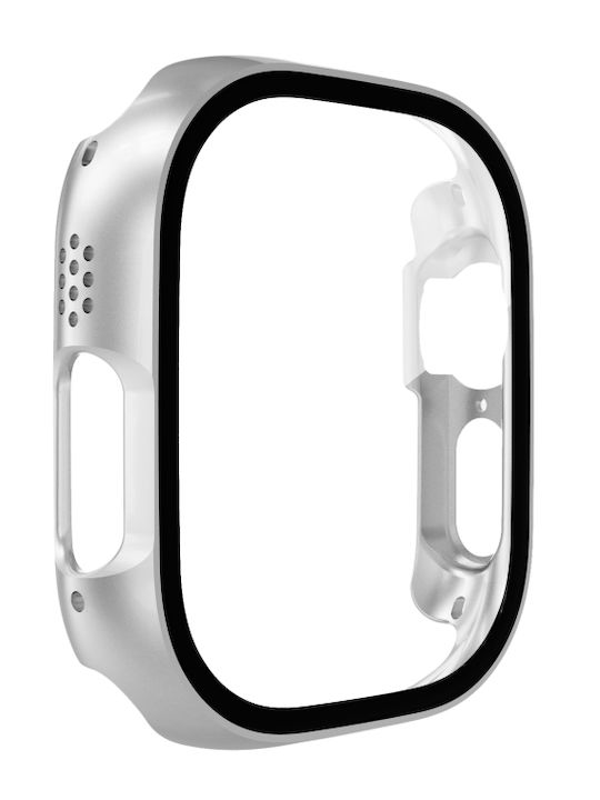 Θήκη Ρολογιού Apple Watch Ultra 1 2 3 49mm Ασημί