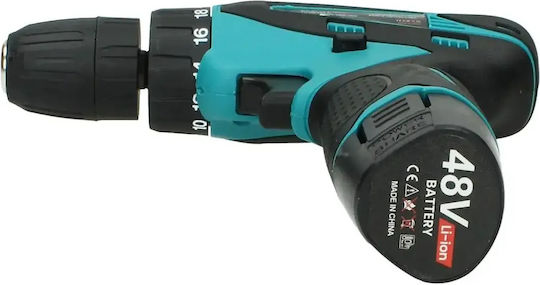 Σετ Γωνιακός Τροχός & Κατσαβίδι Brushless 48V με 2 Μπαταρίες και Θήκη