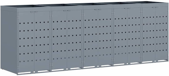 vidaXL Waste bin frame