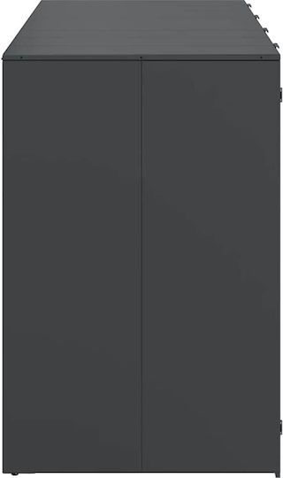 vidaXL Waste bin frame