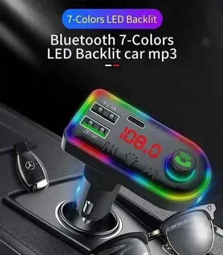 Andowl FM Transmitter Αυτοκινήτου με Bluetooth / USB