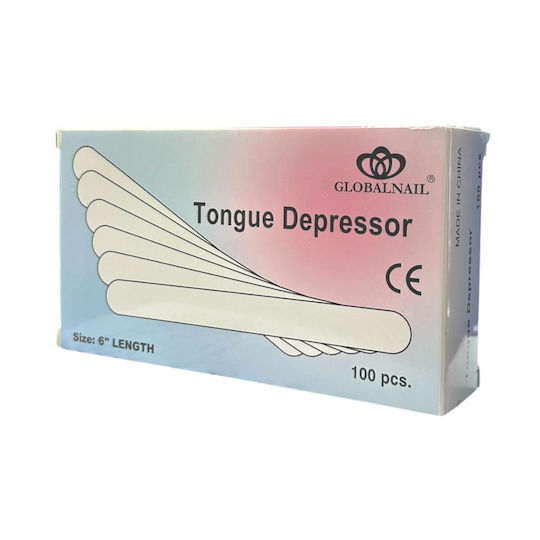 Σπάτουλες Αισθητικής Size 6'' 100pcs Global Nail