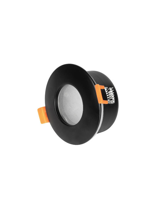 kelvo Metalic Cadru pentru Spoturi GU10 Negru 8.5x8.5cm. 1buc kelvo Metalic Cadru pentru Spoturi GU10 Negru 8.5x8.5cm. 1buc