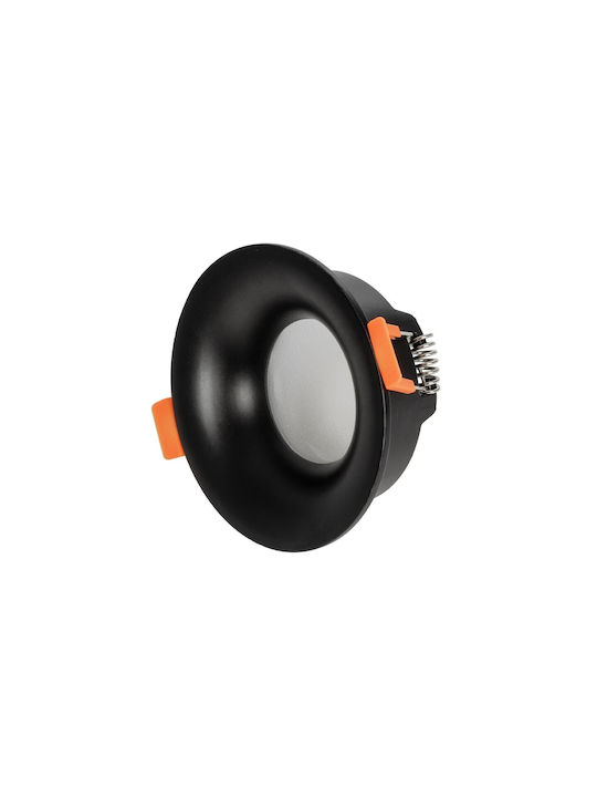 kelvo Metalic Cadru pentru Spoturi GU10 Negru 8.5x8.5cm. 1buc kelvo Metalic Cadru pentru Spoturi GU10 Negru 8.5x8.5cm. 1buc