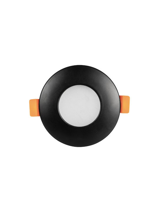 kelvo Metallic Frame for Spot GU10 Black 8.5x8.5cm. 1pcs
