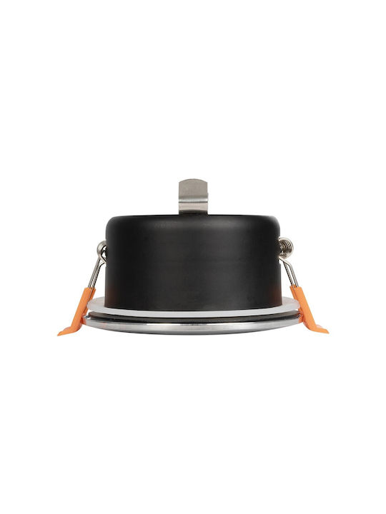 kelvo Μεταλλικό Πλαίσιο για Σποτ GU10 Ασημί 8.5x8.5εκ. 1τμχ