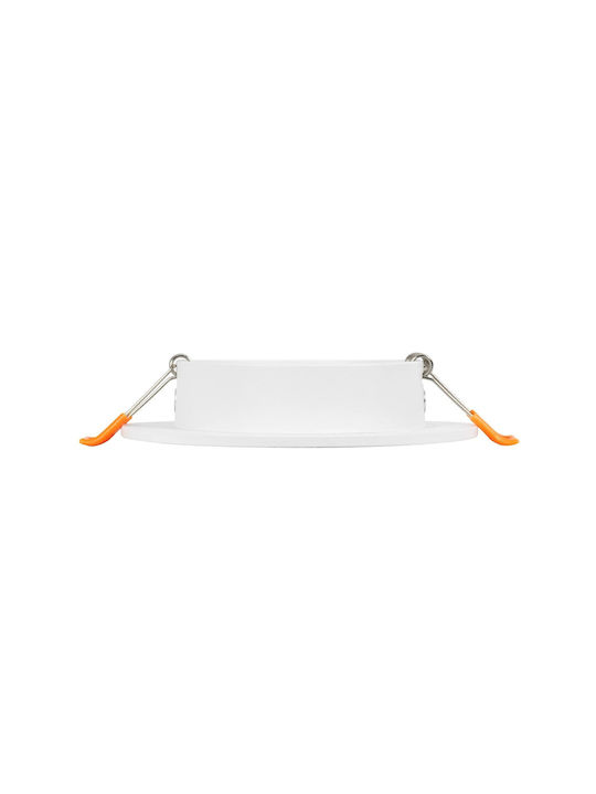 kelvo Metallic Frame for Spot GU10 White 10.5x10.5cm. 1pcs