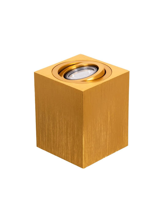 kelvo Akira Spot with Socket GU10 in Gold Color