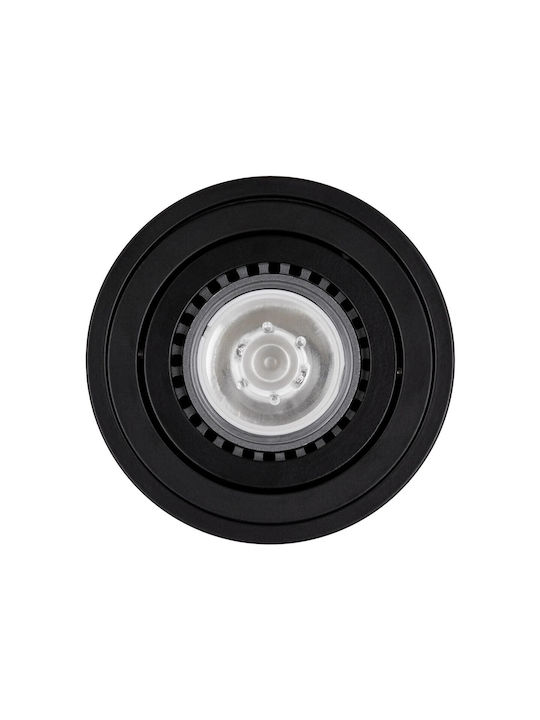 kelvo Akira Spot with Socket GU10 in Black Color