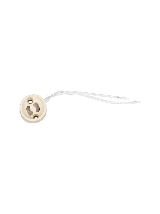 kelvo Akira Spot with Socket GU10 in Silver Color