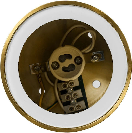 kelvo Maretti Spot with 10 Lights and with Socket GU10 in Gold Color