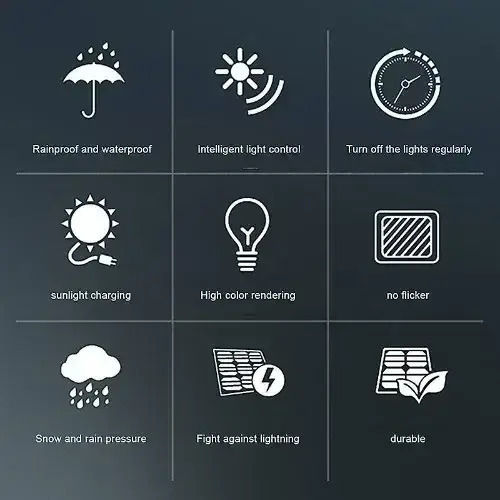 Suspendata Lampă Solară 20W Verde cu Fotocelulă și Telecomandă