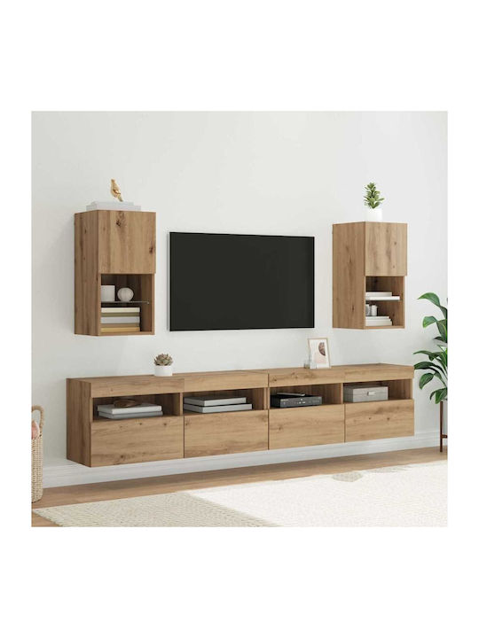 Kabinett Wand mit LED Artisan Artisan Oak 30.5x30x60cm