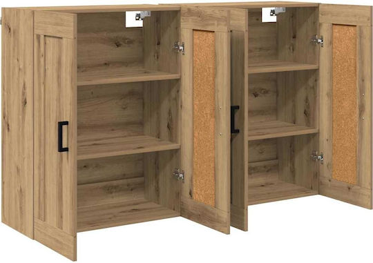 Μπουφές Ξύλινος Artisan Oak 69.5x34x90cm