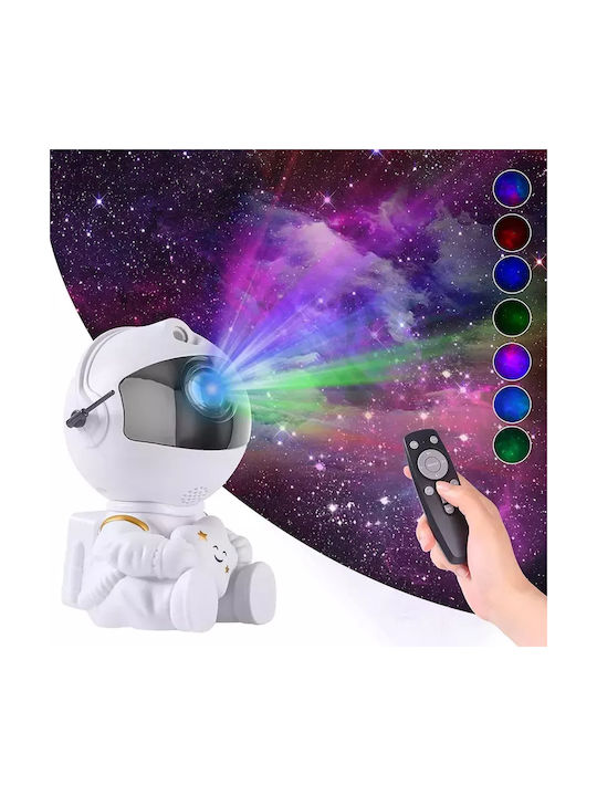 Pandaboo Kinderprojektorlampe Weiß