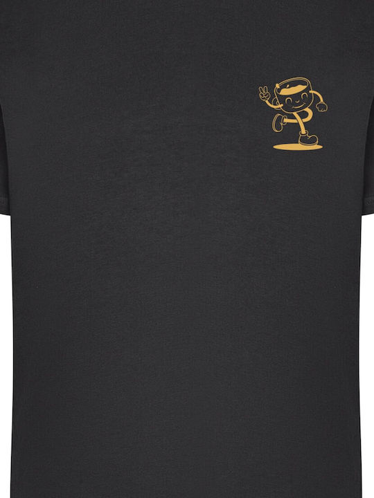 Damen T-Shirt Black