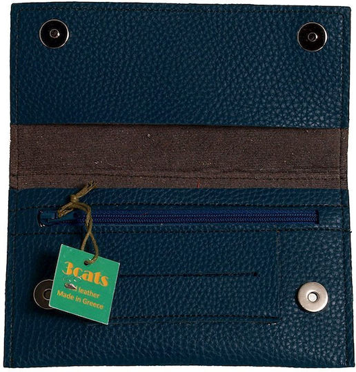 3 Cats Tobacco Pouch With Snap Closure Pirate Ship