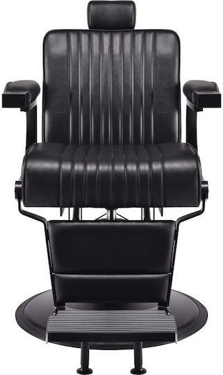 Salon Tech Scaun Bărbierul Negru cu Înălțime Reglabilă
