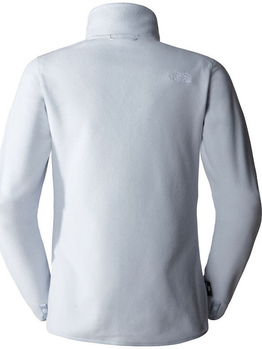 100 Glacier Fleece Γυναικεία Ζακέτα σε Γαλάζιο Χρώμα
