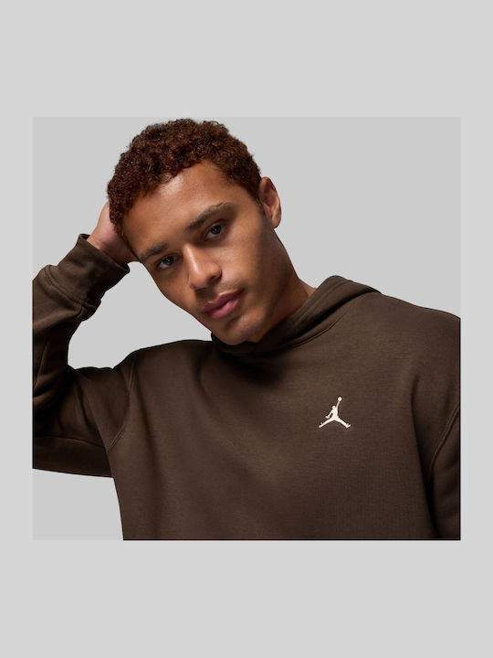 Sweatshirt with Hood Brown