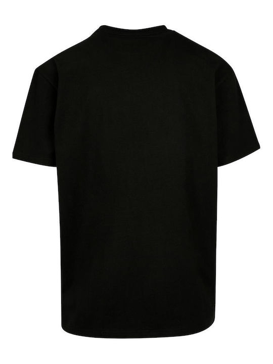Wording Lemon Heavy Oversize Tee Black