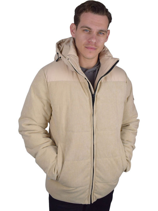 Jacket Puffer Beige